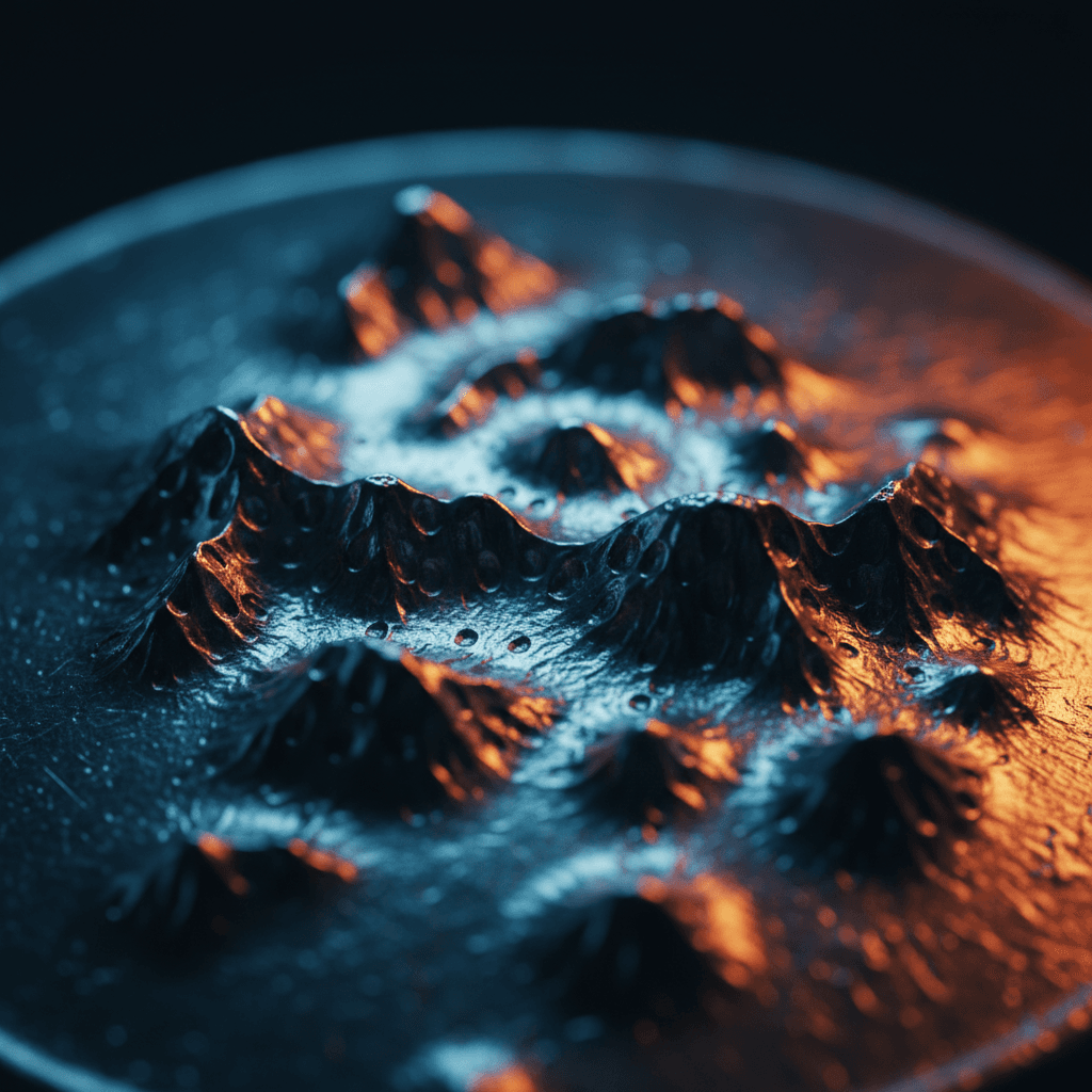 Metallic thimble embossed with the ThimbleHub logo